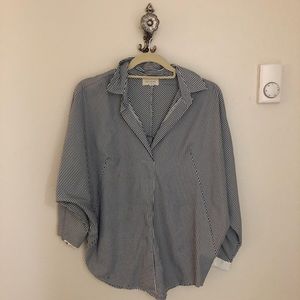 Oversized Top with Back Detail